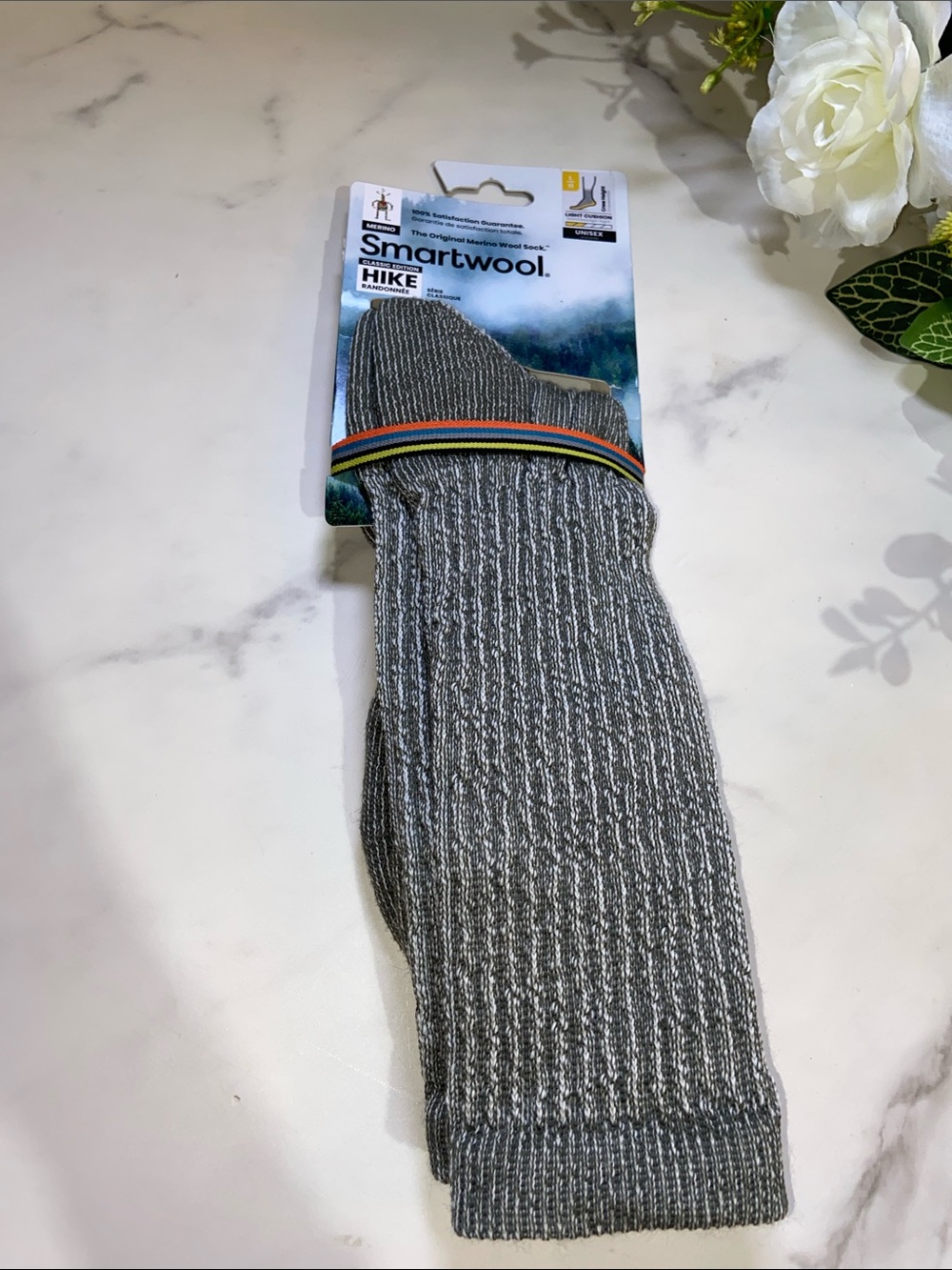 Smartwool Unisex Large Hike Crew Socks